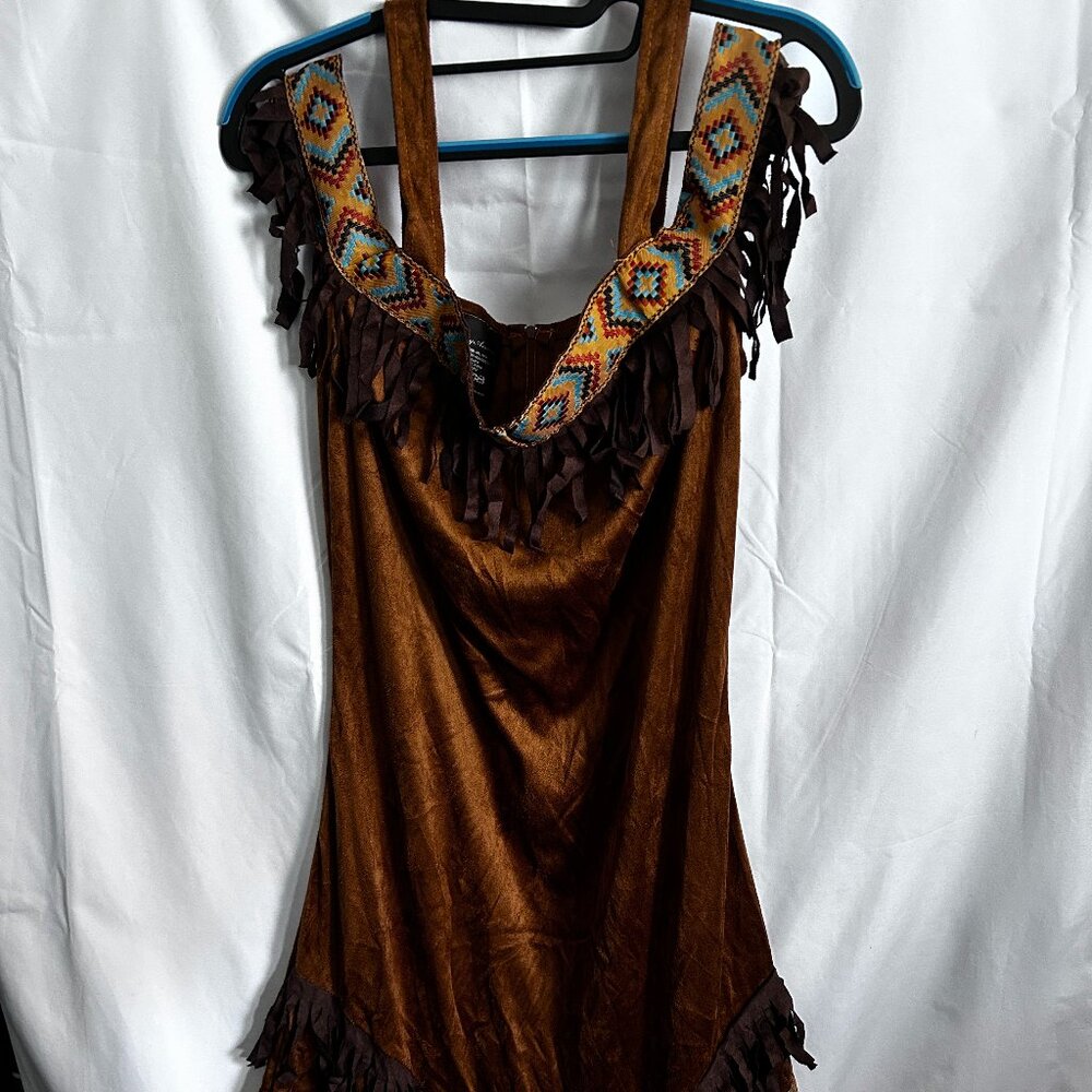 Women's Native Princess Costume Dress  Size Medium - Adult